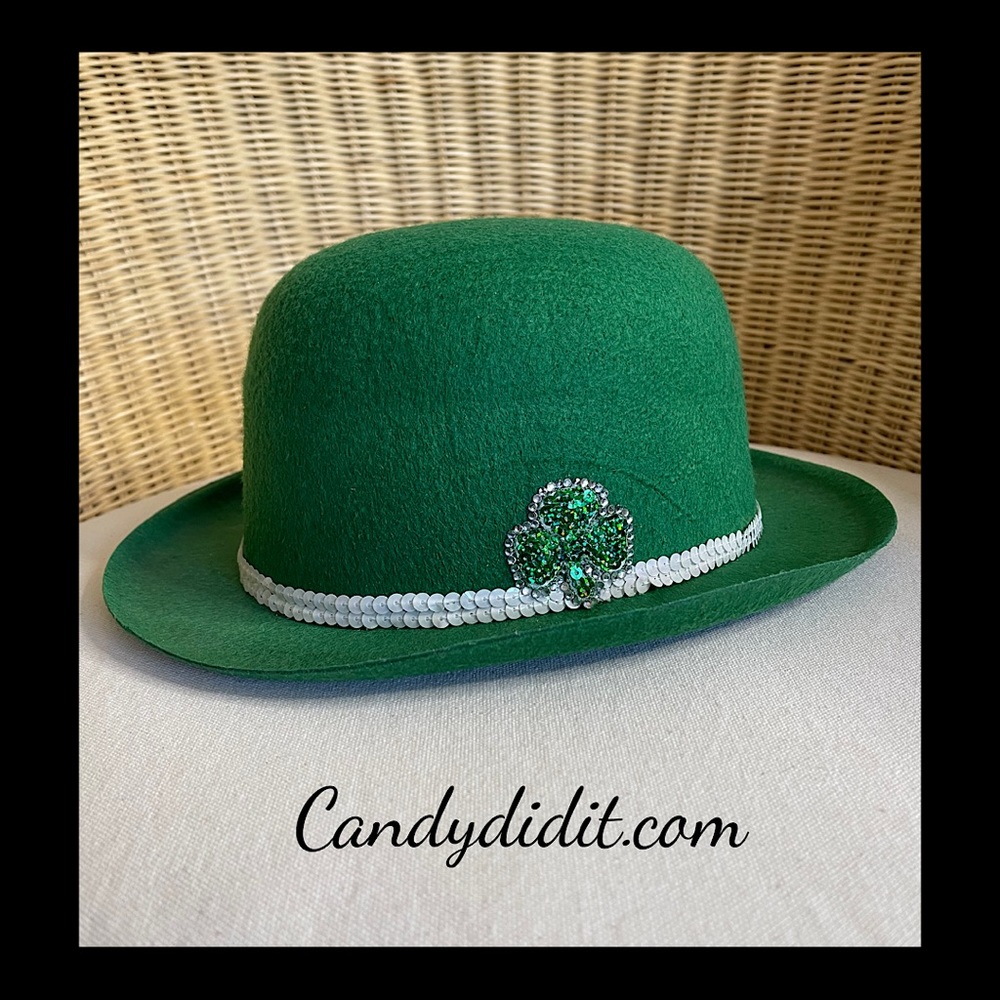 Super Cute! NWT Handmade Candy Did It! Luck Of The Irish St. Patty’s Day Hat